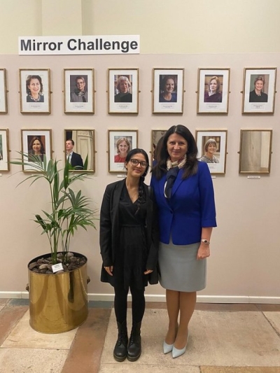 Latvijas vēstniecība piedalās iniciatīvā “Vēstniece uz dienu” ANO Starptautiskās meiteņu dienas (International Day of the Girl Child) ietvaros