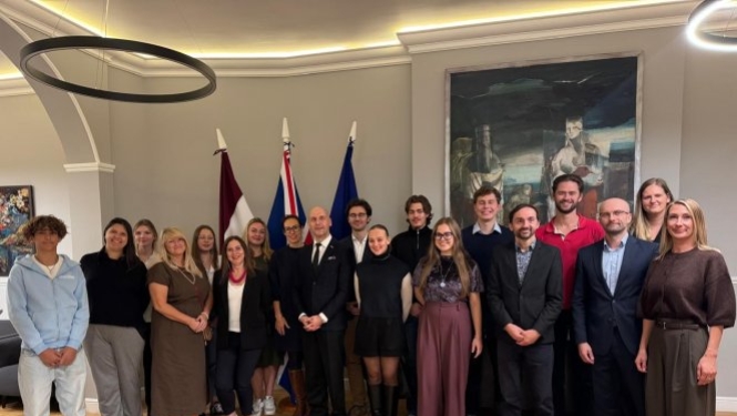 Vēstniecībā pulcējas diasporas studenti un pētnieki