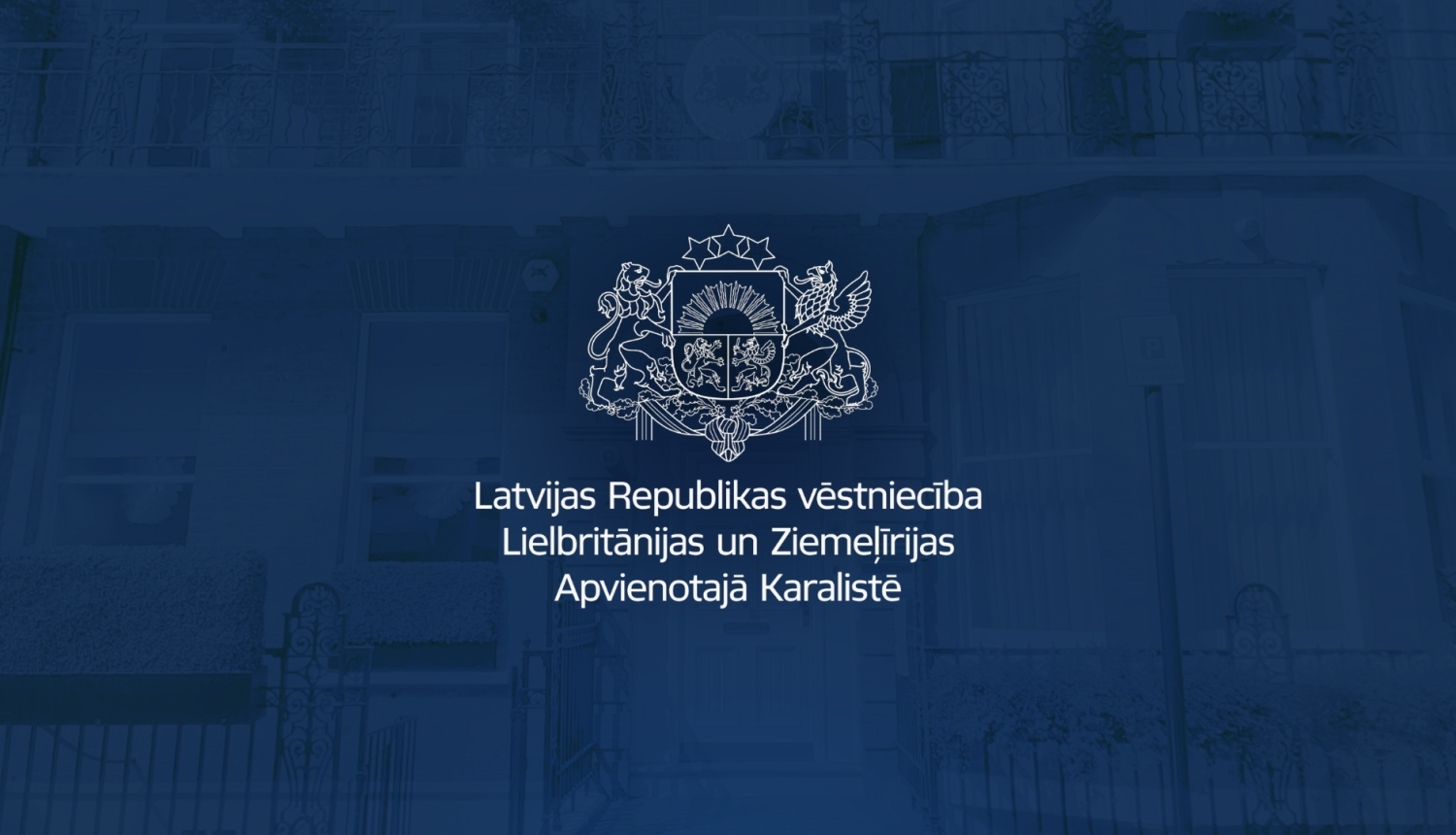 latvijas ģērbonis un vēstniecība
